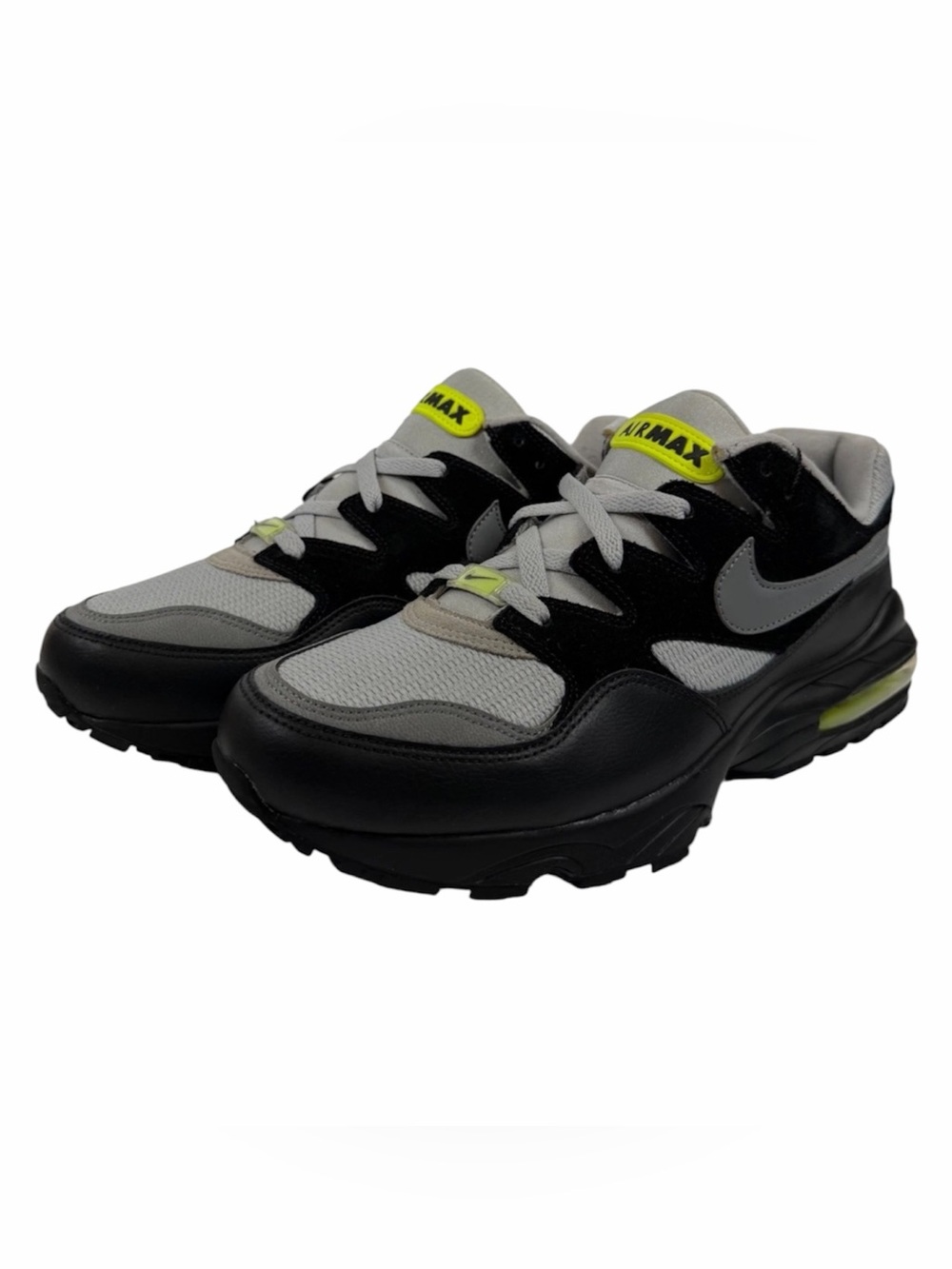 Nike Air Max 94 Wolf Grey Black Volt AV2300-001 Mens Size 9.5 Rare